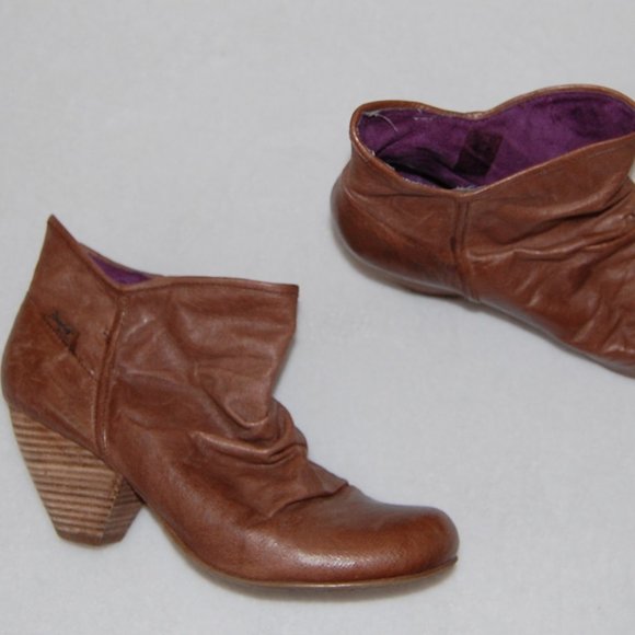 Blowfish Malibu Brown Ankle Boots US Women Size 8.5 - Picture 6 of 8